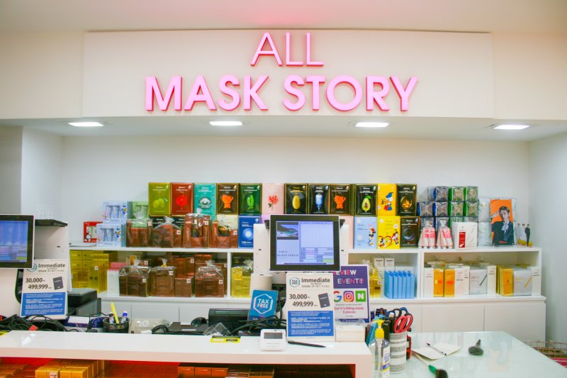 オールマスクストーリー(All Mask Story)明洞4号店 (7/26)