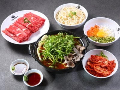 登村しゃぶカルグクス(トゥンチョンシャブカルグッス) 明洞店