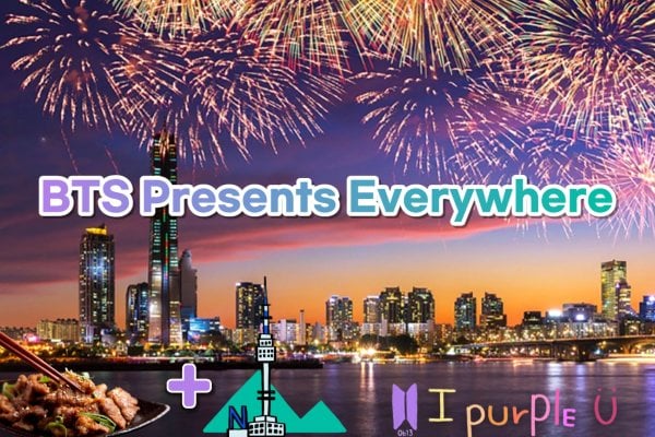 BTSデビュー10周年記念 漢江花火観覧ツアー + 韓国焼肉ビュッフェ & Nソウルタワー展望台
