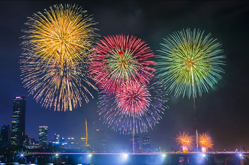 BTSデビュー10周年記念 漢江花火観覧ツアー + 韓国焼肉ビュッフェ &amp; Nソウルタワー展望台 (5/9)