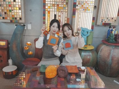韓紙センガク(考える) イダク 韓紙アートギャラリー 仁川想像プラットフォーム店