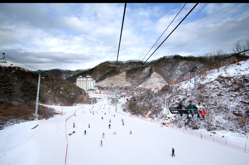 エリシアン江村スキー場 (Elysian Gangchon Ski Resort) (8/25)